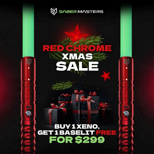 Red Chrome Xmas Sale (Buy 1 Xeno, Get 1 Baselit Free)