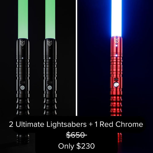 The Secret Bundle - 3 Lightsabers (Save $420)