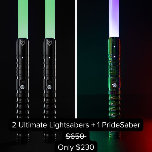 Secret Spring Sale - 3 Lightsabers (Save $420)