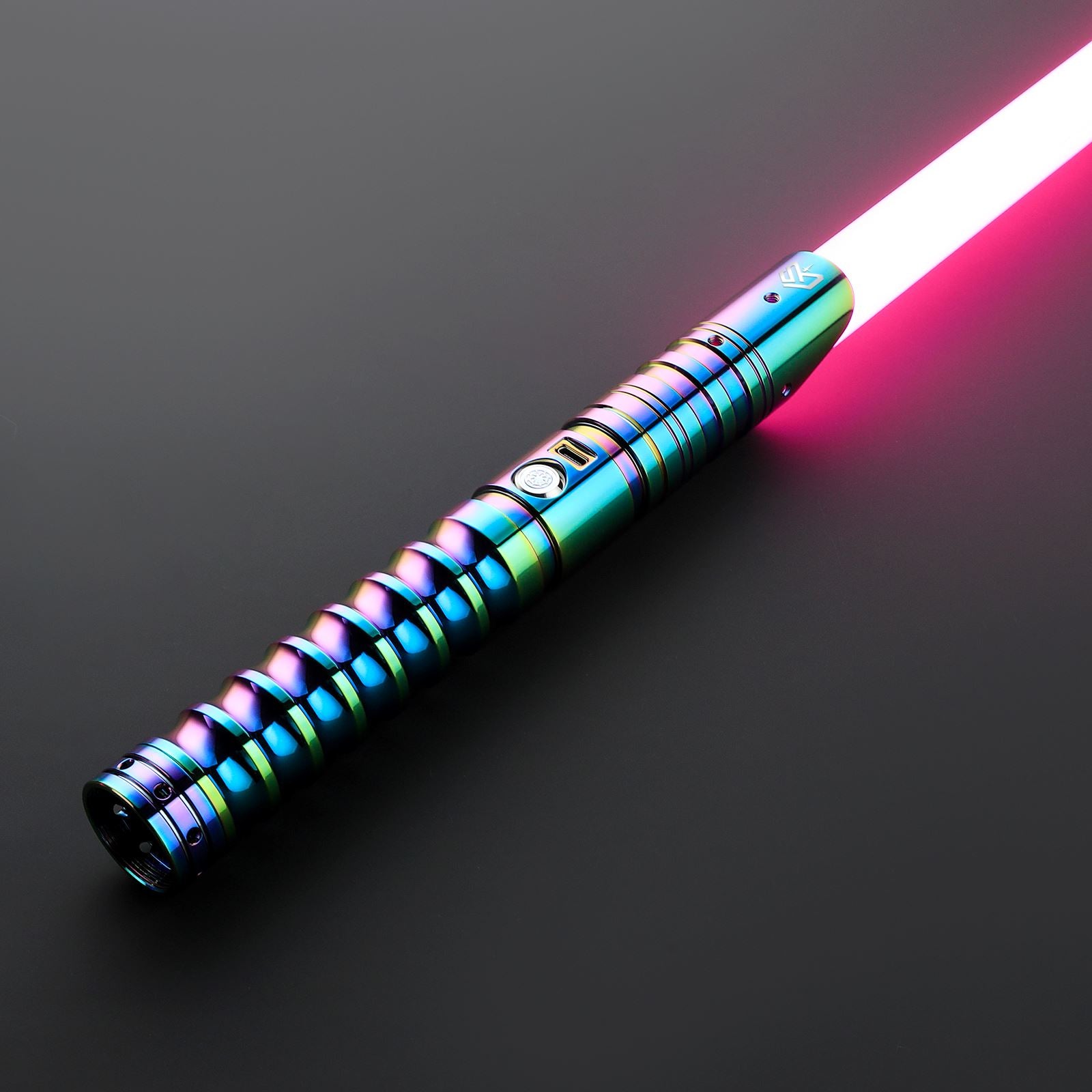 Rainbow lightsaber best sale